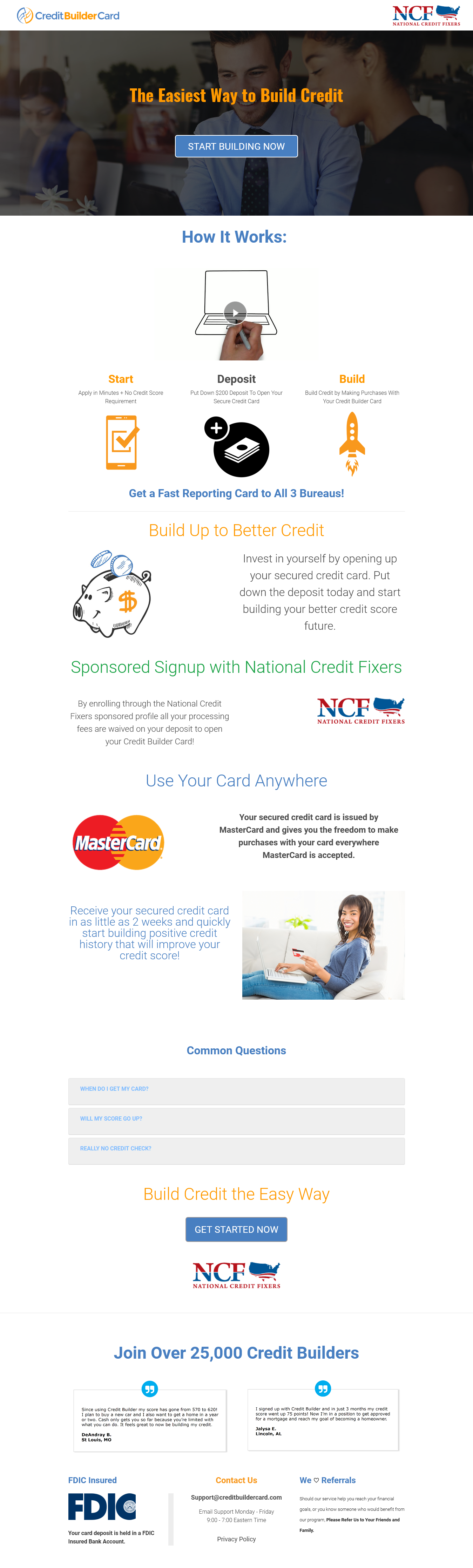 National Credit Fixers - CreditBuilderCard